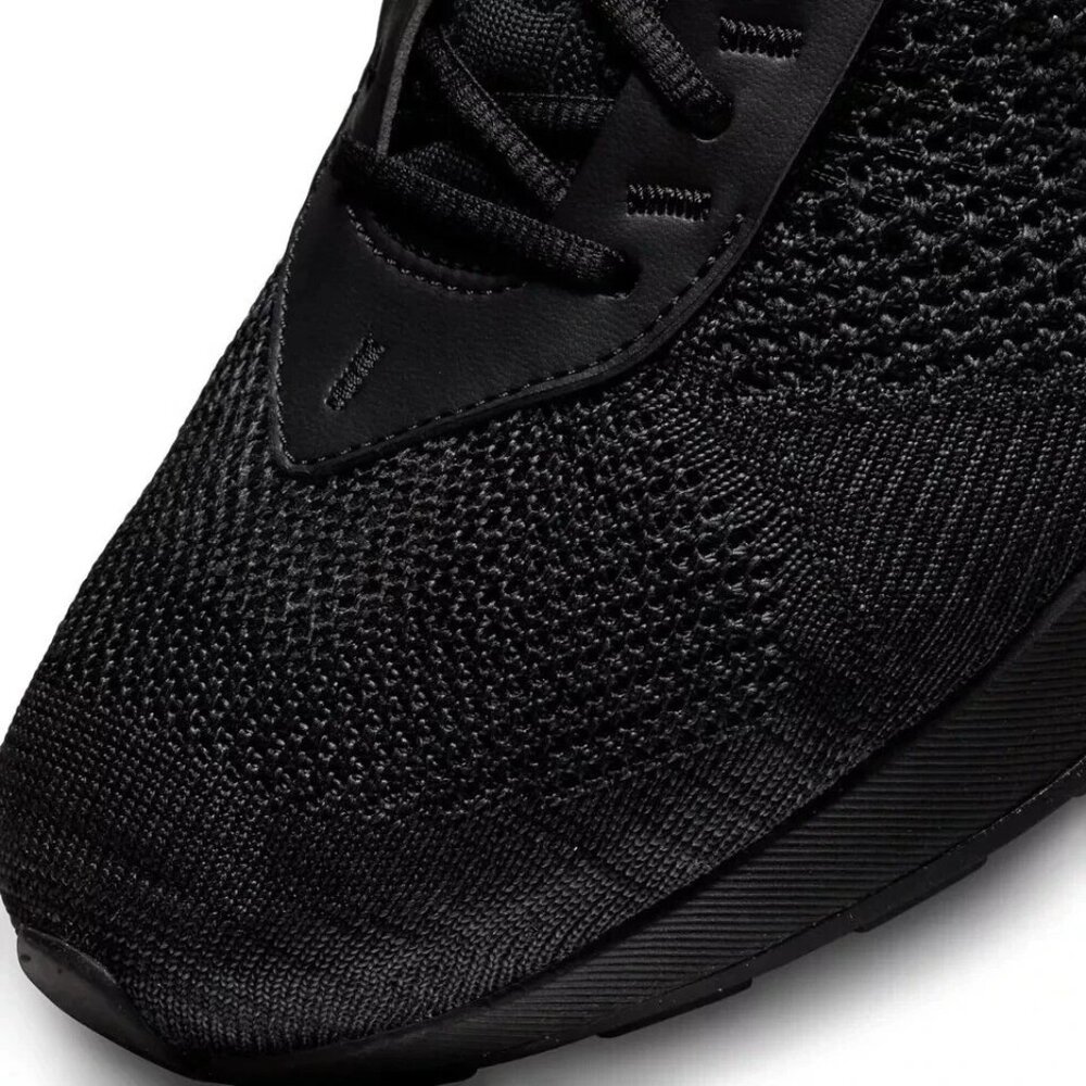 Nike Air Max Flyknit Racer Triple Black Unisex - Picture 3 of 7